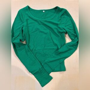 Emerald Long Sleeve Women's Top